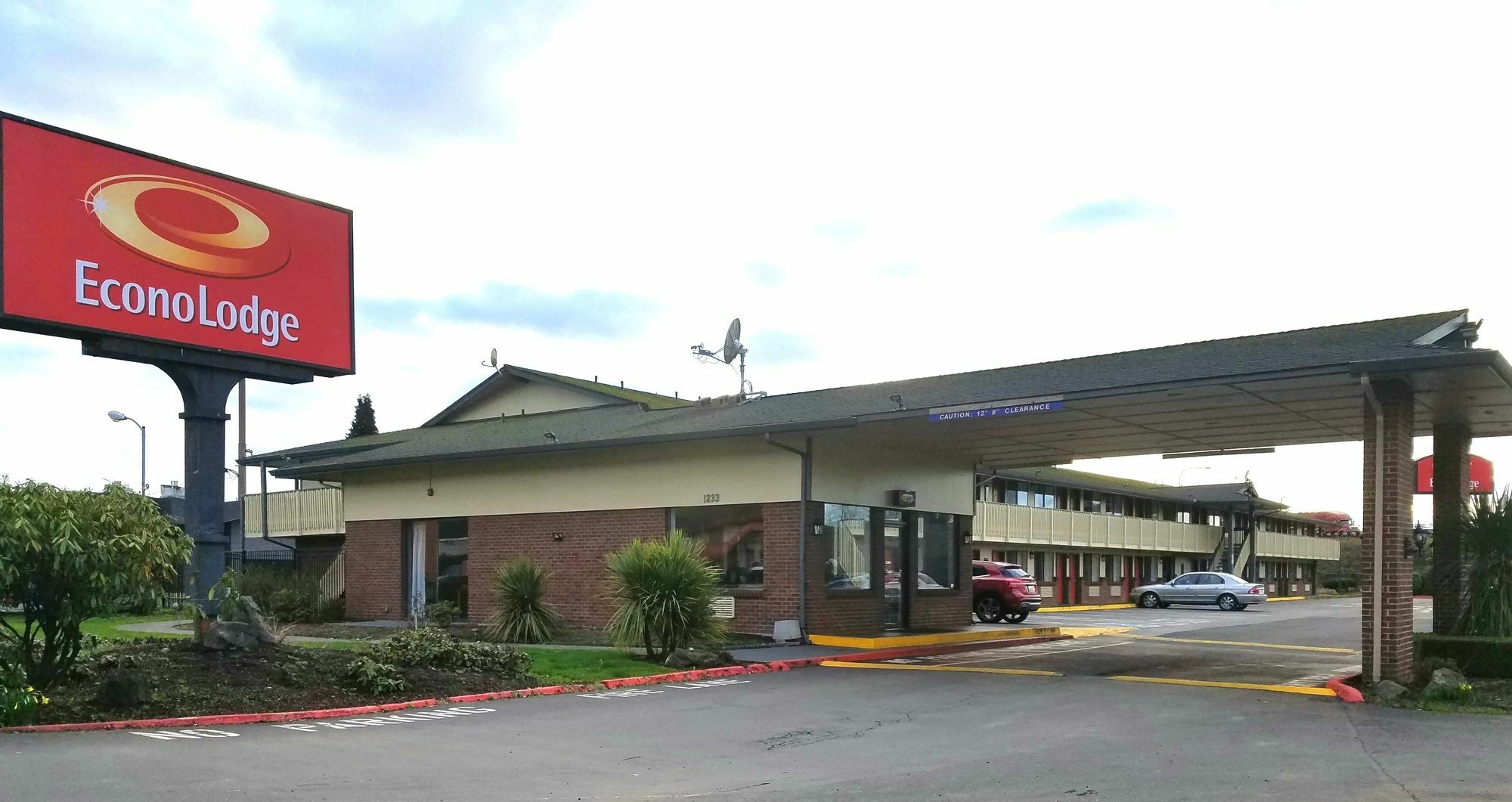 Econo Lodge Kent Buitenkant foto